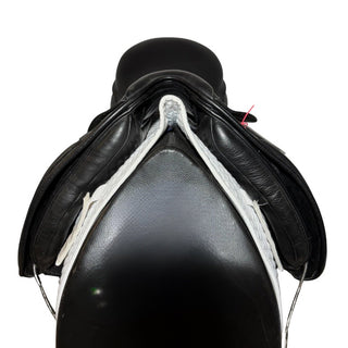 Kent and Masters S - Series High Wither Moveable Block HDM Dressage Black 17.5" ADJ 3 | Saddles Direct