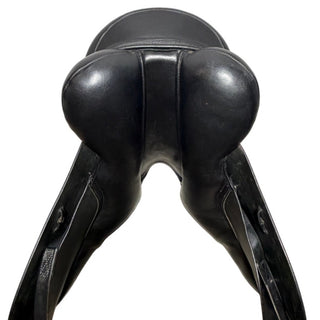 Kent and Masters S - Series High Wither Moveable Block HDM Dressage Black 17.5" ADJ 9 | Saddles Direct