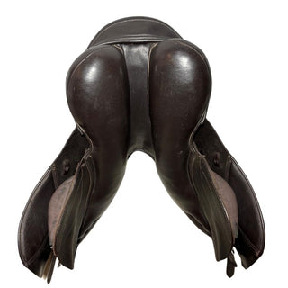 Kent and Masters S - Series Jump Brown 17" ADJ 7 | Saddles Direct