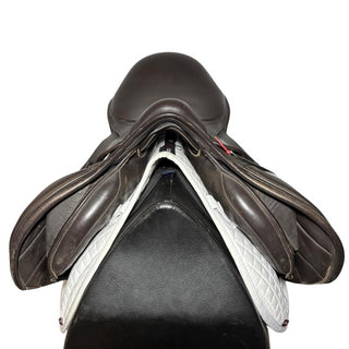 Kent and Masters S - Series Jump Brown 17" ADJ 3 | Saddles Direct