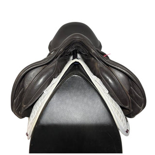 Kent and Masters S - Series Jump MJJ Brown 17.5" ADJ 3 | Saddles Direct