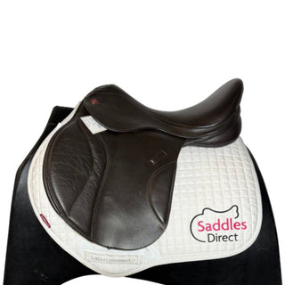 Kent and Masters S-Series Low Profile Compact LGC GP Brown 17.5" ADJ 1 | Saddles Direct