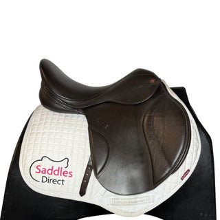 Kent and Masters S-Series Low Profile Compact LGC GP Brown 17.5" ADJ 2 | Saddles Direct