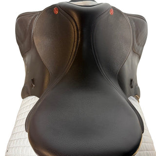 Kent and Masters S - Series Low Wither LWG GP Brown 17" ADJ 6 | Saddles Direct