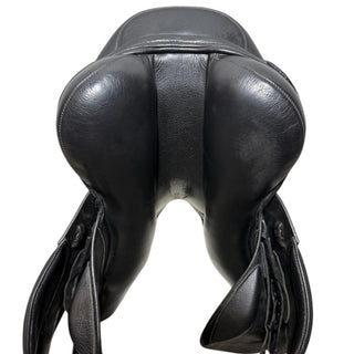 Kent and Masters S - Series MJJ Jump Black 17" ADJ 9 | Saddles Direct