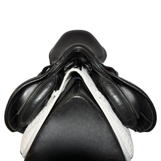 Kent and Masters S - Series MJJ Jump Black 17" ADJ 3 | Saddles Direct