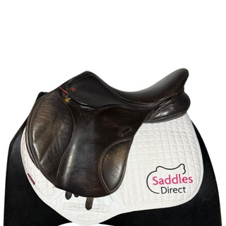 Kent and Masters S - Series MJJ Jump Brown 17.5" ADJ 1 | Saddles Direct