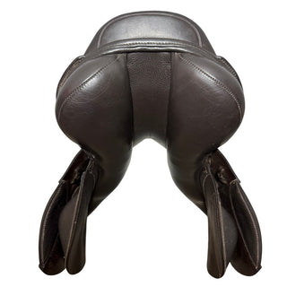 Kent and Masters S - Series MJJ Jump Brown 17.5" ADJ 8 | Saddles Direct
