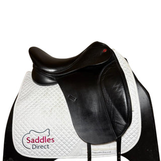 Kent and Masters S-Series Moveable Block High Wither HDM Dressage Black 17" ADJ 2 | Saddles Direct
