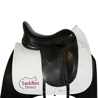 Kent and Masters S - Series Moveable Block MDM Dressage Black 16.5" ADJ 2 | Saddles Direct
