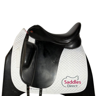 Kent and Masters S - Series Surface Block HDS Dressage Black 17.5" ADJ 1 | Saddles Direct