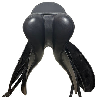 Kent and Masters S-Series Surface Block MDS Dressage Black 17.5" ADJ 9 | Saddles Direct