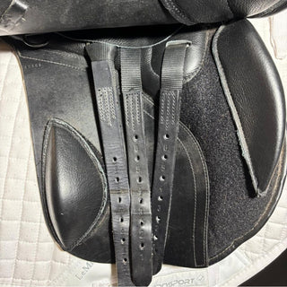 Kent and Masters S - Series Universal GP UGP Black 17.5" 8 | Saddles Direct