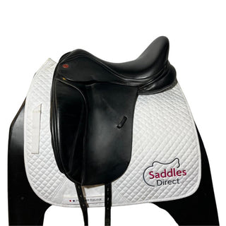 Black Kent & Masters Dressage HDM 17" 1 - Saddles Direct