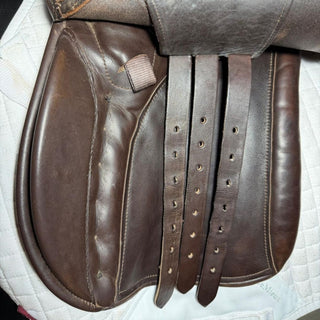 Kingston Elan X - Forward Jump Brown 17" MW 7 | Saddles Direct
