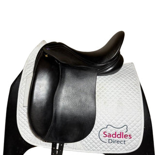 Lavinia Mitchell Dressage Black 17" XW 1 | Saddles Direct