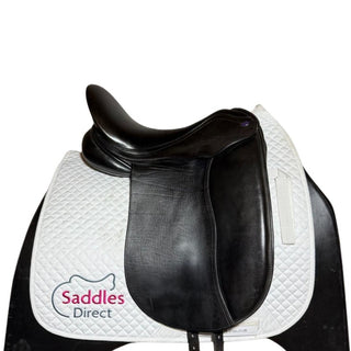 Lavinia Mitchell Dressage Black 17" XW 2 | Saddles Direct