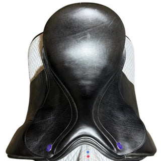 Lavinia Mitchell Dressage Black 17" XW 4 | Saddles Direct