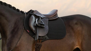 LeMieux Air-Tek Mesh Square Saddle Pad Black 3 | Saddles Direct