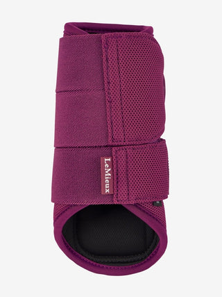 LeMieux Arika Mesh Brushing Boots Blackberry 2 | Saddles Direct