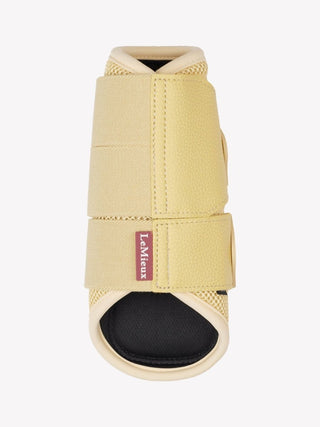 LeMieux Arika Mesh Brushing Boots Mimosa 2 | Saddles Direct