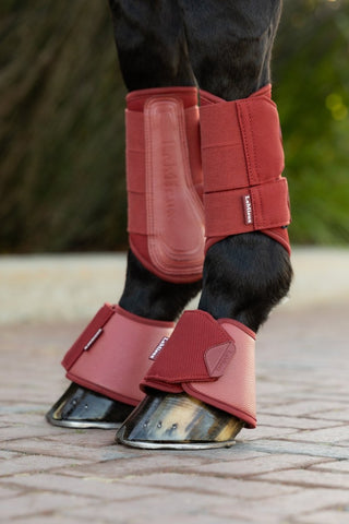 LeMieux Arika Over Reach Boots Russet 2 | Saddles Direct