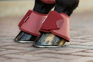 LeMieux Arika Over Reach Boots Russet 4 | Saddles Direct