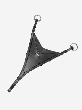 Black/Silver LeMieux Bib Martingale Attachment 1 - Saddles Direct