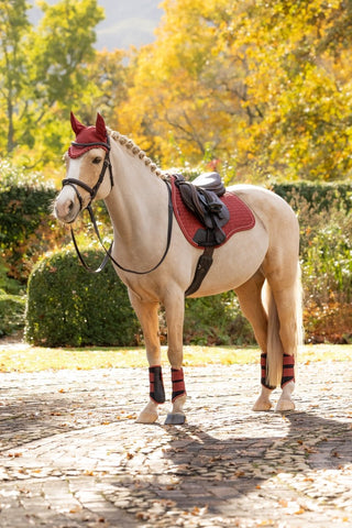 LeMieux Classic Fly Hood Russet 5 | Saddles Direct