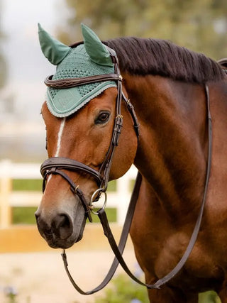 LeMieux Classic Fly Hood Sage 2 | Saddles Direct