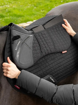 LeMieux Core ProSorb Plain 3 Pocket Quilted Half Pad 2 | Saddles Direct