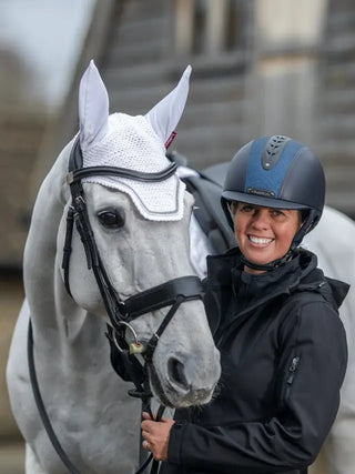 LeMieux Crystal Fly Hood White 2 | Saddles Direct
