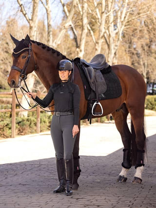 LeMieux Diamante Dressage Square Black 2 | Saddles Direct