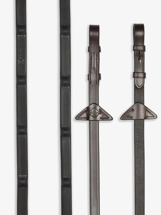 LeMieux Ergo Grip Rubber Reins 1 | Saddles Direct