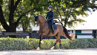 Lemieux Essence Dressage Square Navy 2 | Saddles Direct