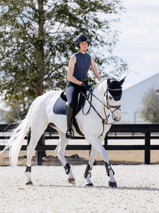 Lemieux Essence Eurojump Square Navy 2 | Saddles Direct