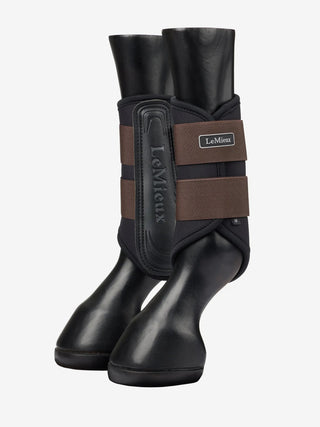 Lemieux Grafter Brushing Boot Brown 1 | Saddles Direct