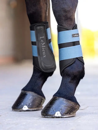 Lemieux Grafter Brushing Boot Ice Blue 2 | Saddles Direct