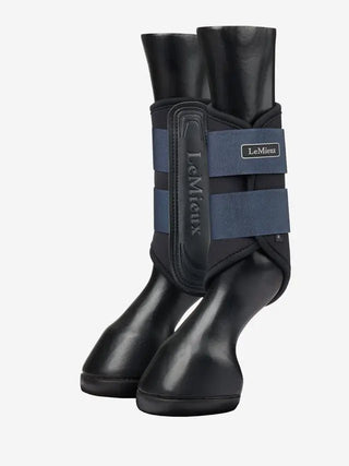 Lemieux Grafter Brushing Boot Navy 1 | Saddles Direct