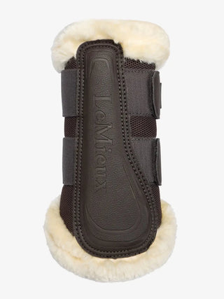 LeMieux Heritage Fleece Edged Brushing Boot Cocoa 4 | Saddles Direct