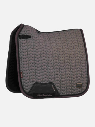 LeMieux Heritage Herringbone Square Saddle Pad Cocoa 1 | Saddles Direct