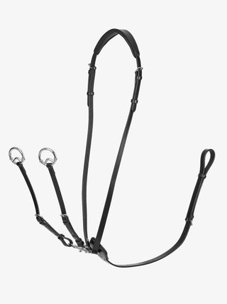 Black/Silver LeMieux Kudos Running Martingale 1 - Saddles Direct