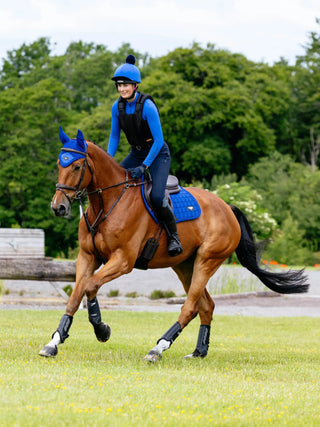 LeMieux Loire Classic Close Contact Square Benetton Blue 2 | Saddles Direct