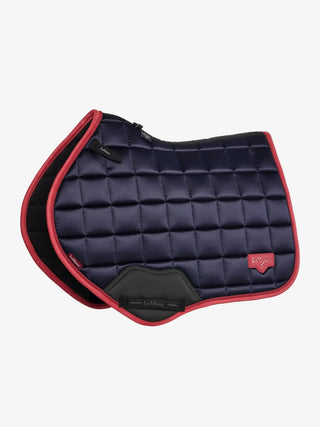 Lemieux Loire Classic Close Contact Square Navy/Cranberry 1 | Saddles Direct