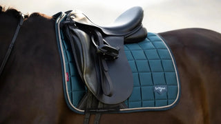 LeMieux Loire Classic Dressage Saddle Pad Jungle 2 | Saddles Direct