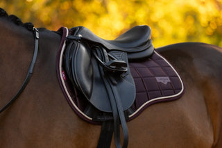 Lemieux Loire Classic Saddle Pad Damson 9 | Saddles Direct