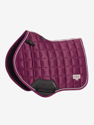 LeMieux Loire Classic Square Saddle Pad Blackberry 2 | Saddles Direct