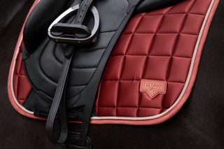 LeMieux Loire Classic Square Saddle Pad Russet 11 | Saddles Direct