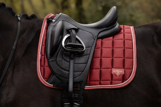 LeMieux Loire Classic Square Saddle Pad Russet 5 | Saddles Direct
