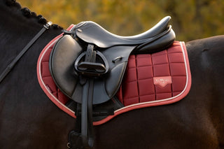 LeMieux Loire Classic Square Saddle Pad Russet 4 | Saddles Direct